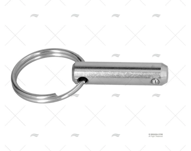 PINO C/ARGOLA INOX 8x33mm