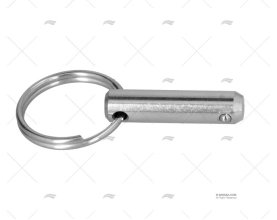PINO C/ARGOLA INOX 8x33mm