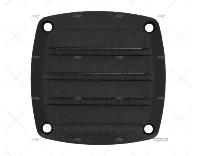 COPERCHIO GRIGLIA NERA 80x80mm