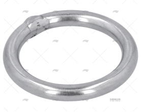 ROUND RING SS 316 6x35mm