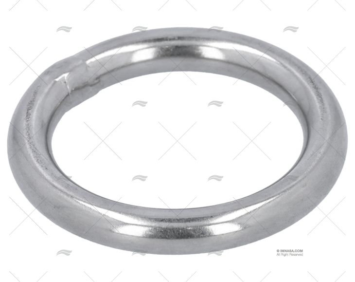 ROUND RING SS 316 8x40mm