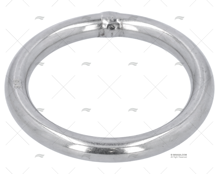 ROUND RING SS 316 8x50mm