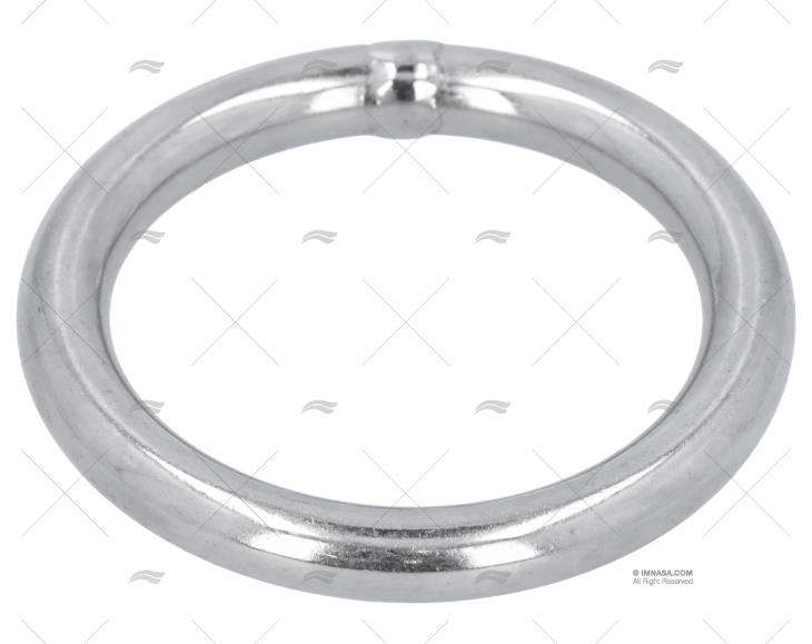 ANELLO INOX AISI 316 10x60mm