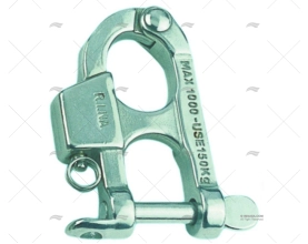 FIXED SNAP SCHACKLE SS 316 5.2mm