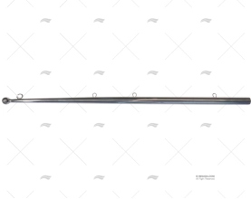 HASTE DE BANDEIRA INOX SS 304 19mm