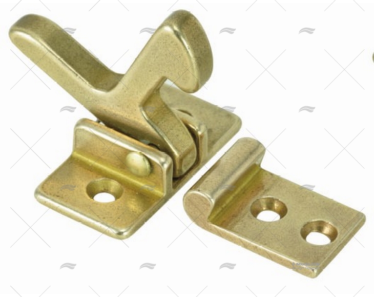 BRASS ELBOW CATCH 15.5x28mm MARINE TOWN
