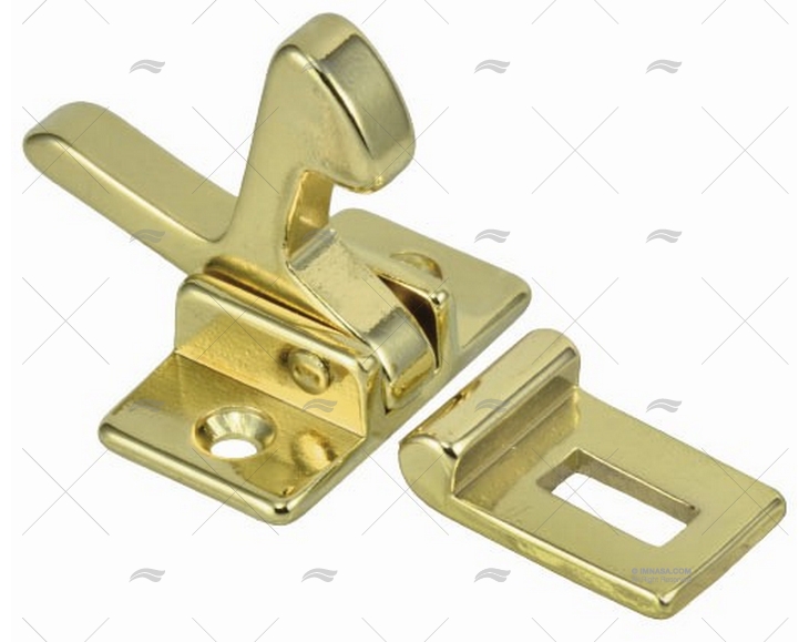 BRASS ELBOW CATCH 16x28mm MARINE TOWN