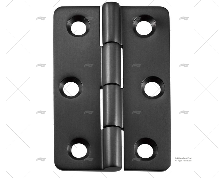 CERNIERA UP 77x51mm INOX 316 NERO M MARINE TOWN