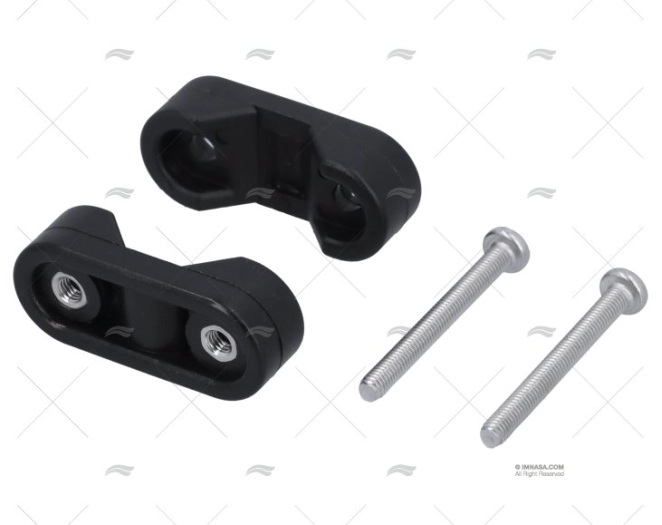 SUPPORTO IN NYLON PER TUBO 22/25mm