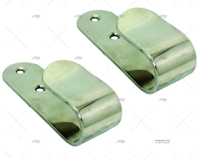 SUPPORTO MEZZOMARINAIO INOX SS 304 (COPPIA) 25mm MARINE TOWN