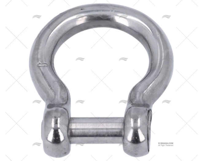 MANILHA LIRA INOX 316 SS ALLEN 6mm