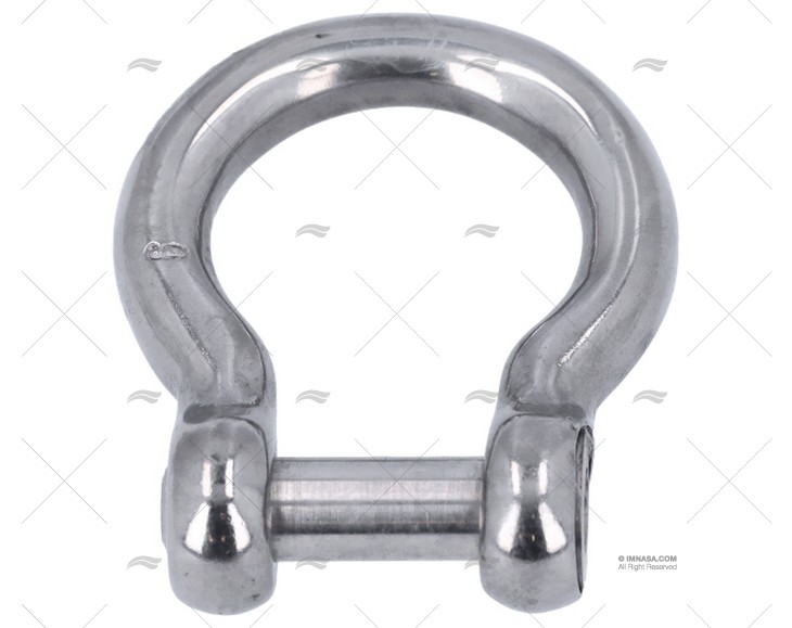 BOW SHACKLE SS 316 ALLEN 6mm