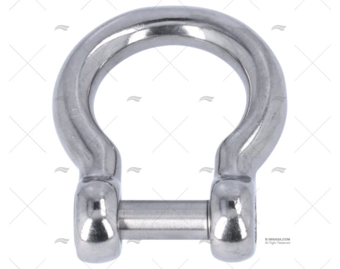 MANILHA LIRA INOX 316 SS ALLEN 10mm