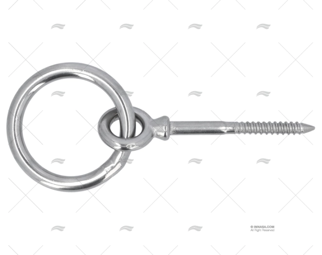 CÂNCAMO C/ARGOLA INOX 316 SS 5mm