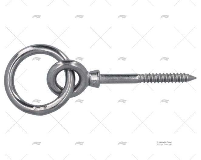 CÂNCAMO C/ARGOLA INOX 316 SS 10mm