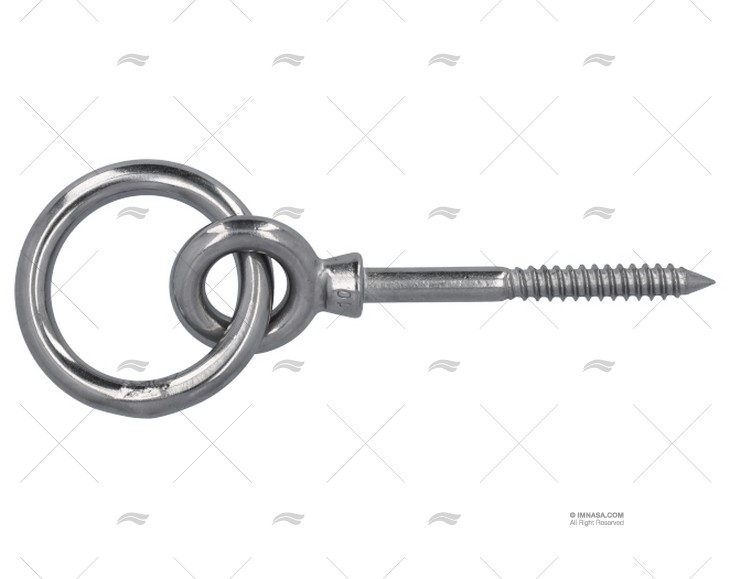 CÂNCAMO C/ARGOLA INOX 316 SS 10mm