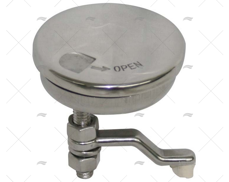 FECHO C/TAMPA AÇO INOX SS 316