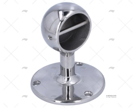 SUPPORTO CORRIMANI TERMINALE INOX SS 316
