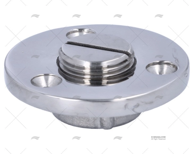 TAMPÃO COMPLETO INOX SS 316 17mm