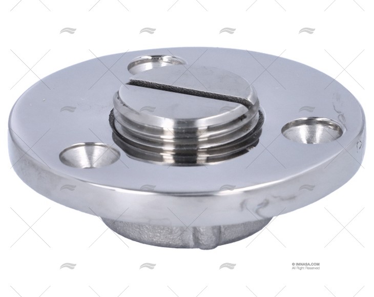 TAPPO COMPLETO INOX AISI 316 17mm