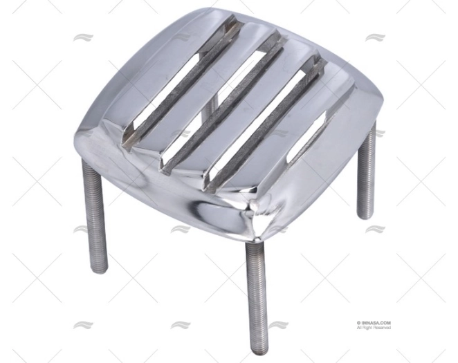 GRIGLIA INOX AISI 316 C/PRIGIONIERI 83x84mm