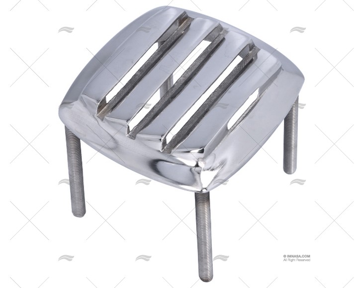 GRIGLIA INOX AISI 316 C/PRIGIONIERI 83x84mm
