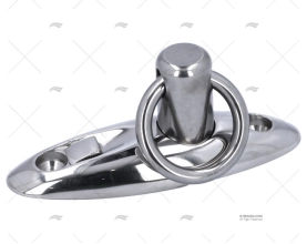 SUPORTE TOLDO C/ARGOLA INOX SS 316