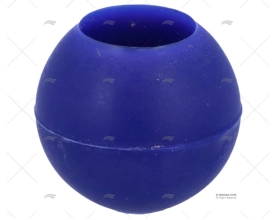 STOPPER KNOB NYLON BLUE 6mm