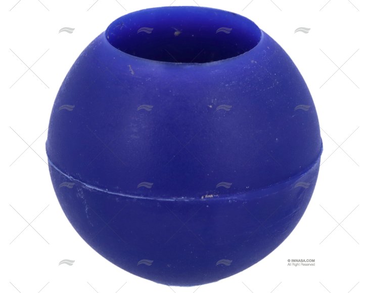 STOPPER KNOB NYLON BLUE 6mm