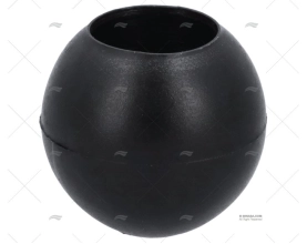 BOLA STOP NYLON PRETA 6mm