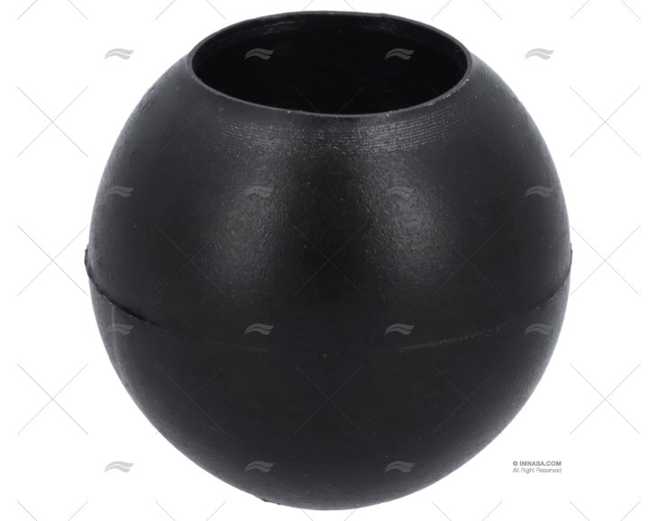 BOLA STOP NYLON PRETA 6mm