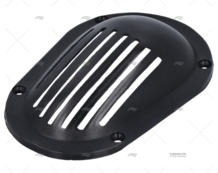 TOMADA DE ÁGUA NYLON PRETA 120x81mm