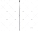 STANCHION SS 316 610x25mm