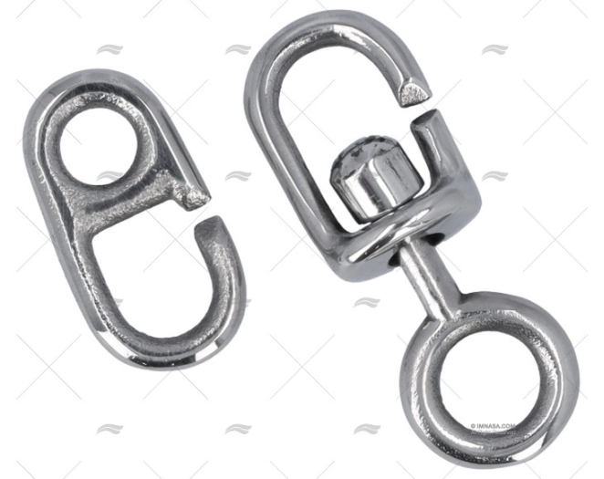 FIXAÇÃO GIRATÓRIA BANDEIRA INOX SS 316