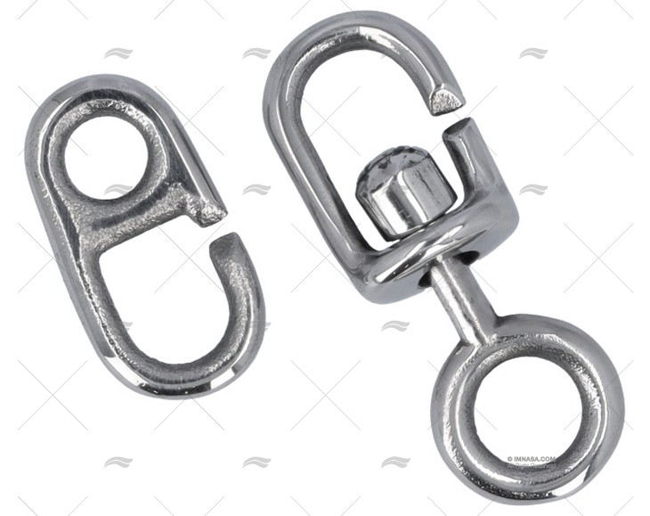 FISSAGGIO GIRELLA BANDIERA INOX SS 316