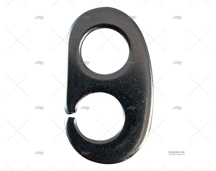 FISSAGGIO BANDIERA ACCIAIO INOX AISI 304 24mm