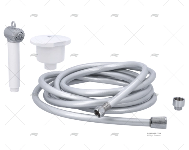 SHOWER COMPARTMENT KIT + HEAD+HOSE 4m