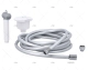 SHOWER COMPARTMENT KIT + HEAD+HOSE 4m