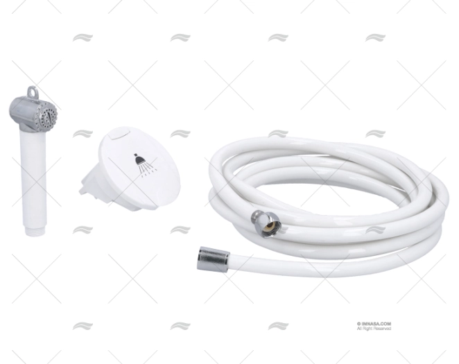 CASSETTO DOCCIA CV BIANCO KIT 4m IMNASA