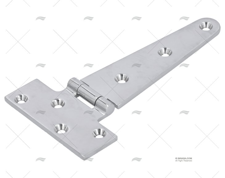 CERNIERA T INOX AISI 316 6"