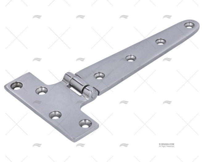 HEAVY DUTY T HINGE SS 316 98x197mm