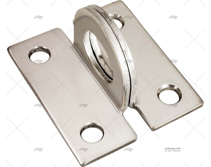 PLATINE D'ANGLE INOX SS 304 2-1/8"2u