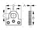 HD STRAIGHT PADLOCK EYE SS 304 2-1/8"