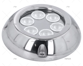 LUCE SUBACQUEA BLU   12V INOX