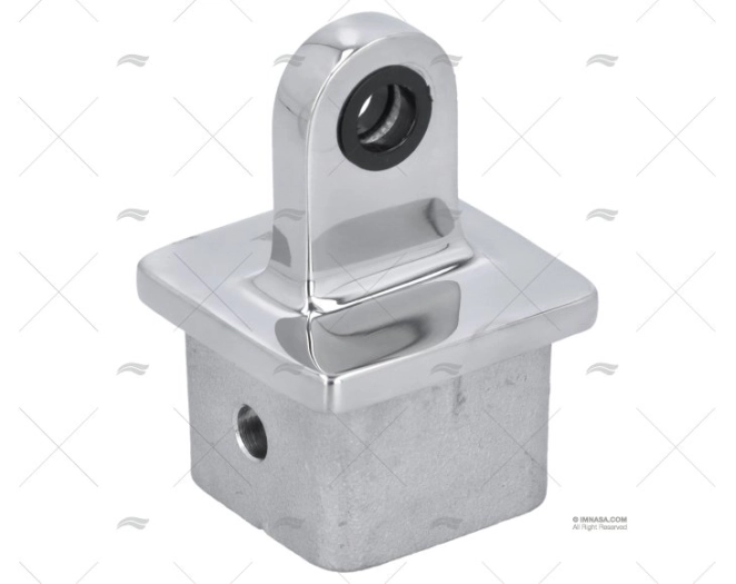 TERMINAL QUADRADO INOX SS 316 1-1/4X 1-1