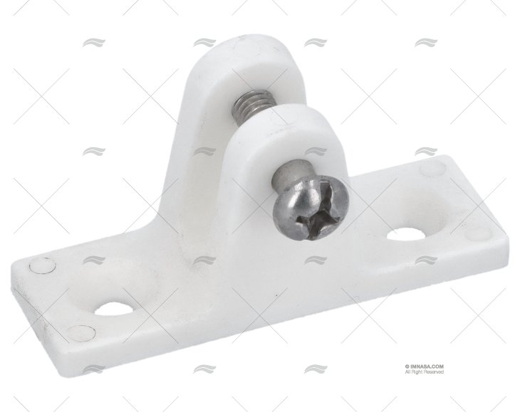 SUPPORTO PIATTO NYLON BIANCO 9º