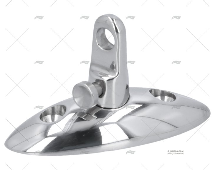 FIXAÇÃO TOLDO AÇO INOX SS316 76X31mm