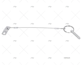 LANYARDS SS 304 W/STRAIGHT PIN