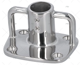 SUPORTE MONTANTE INOX SS 316 1"