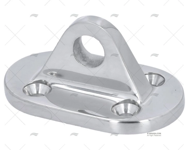 BASE INOX AISI 316 OCCHIELLO DIAM 10mm